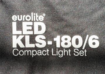 2 Bijna nieuwe Eurolite KLS 180/6 lichtbalk beschikbaar voor biedingen