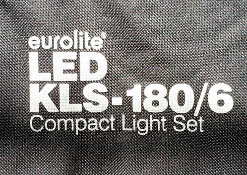 2 Bijna nieuwe Eurolite KLS 180/6 lichtbalk, Muziek en Instrumenten, Licht en Laser, Ophalen