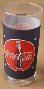 Verre Coca Cola avec 2 x logo rond avec bouteille Coca-Cola, Collections, Enlèvement ou Envoi, Neuf