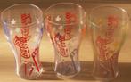 Set van 3 Coca-Cola contour glazen WK Zuid-Afrika vuvuzela, Nieuw, Ophalen of Verzenden