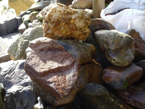 Gezocht: grote keien, rotsen, stenen tbv aanleg vijver, Tuin en Terras, Vijvers, Ophalen
