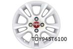 Toyota Aygo velg Aluminium 15'' dubbele 5-spaaks wit Origine, Auto-onderdelen, 15 inch, Nieuw, Ophalen of Verzenden, Band(en)