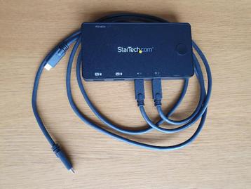 StarTech SV211HDUC KVM Switchbox 2 Port USB C KVM Switch