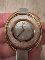 Swarovski horloge als nieuw, Handtassen en Accessoires, Ophalen, Zo goed als nieuw, Leer