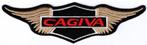 Cagiva stoffen opstrijk patch embleem #1, Motoren, Verzenden, Nieuw