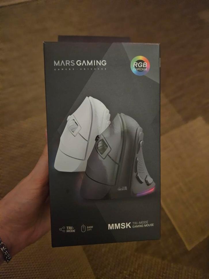 Ergonomische Muis, Computers en Software, Muizen, Nieuw, Muis, Rechtshandig, Draadloos, Ergonomisch, Gaming muis, Ophalen