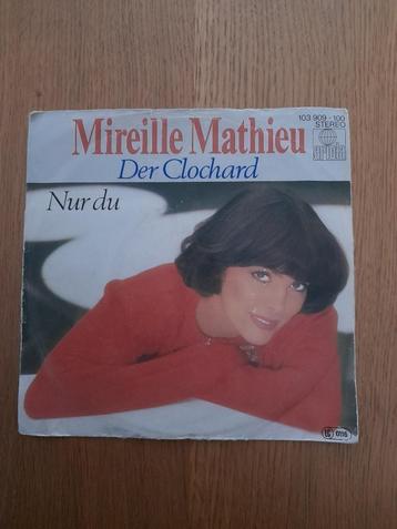 Vinyl single Mireille Mathieu