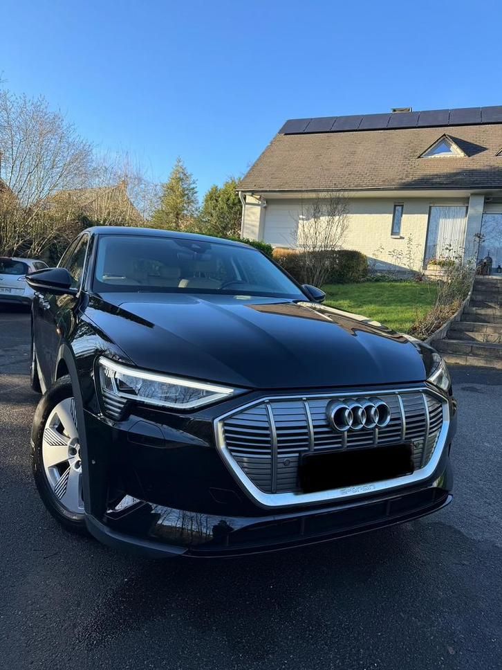 Audi e-tro 50 elektrisch, Auto's, Audi, Particulier, e-tron, 4x4, Elektrisch, Automaat, Leder, Ophalen