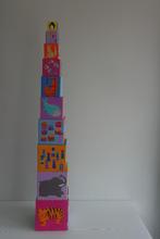 Djeco stapelblokjes, Kinderen en Baby's, Speelgoed | Educatief en Creatief, Ophalen of Verzenden, Zo goed als nieuw, Bouwen