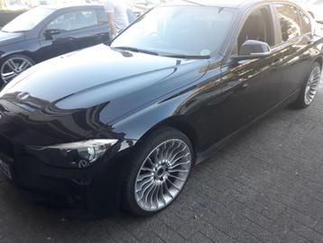 Bmw f30 320d 163pk, Cuir, Boîte manuelle, Noir, Diesel
