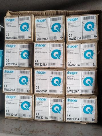Hager automaat 2P 16A quickconnect, Enlèvement, Neuf