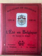 L'été en Belgique Jaarboeken 1914, 1919, 1920, 1921, 1923, Boeken, Ophalen of Verzenden