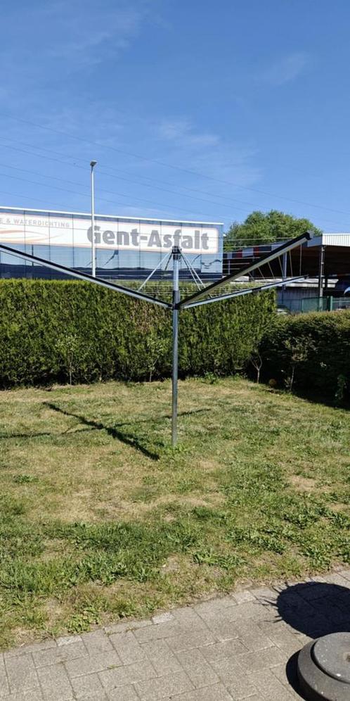 Leifheit Droogmolen Linomatic 600 Plus Antraciet - 60m, Tuin en Terras, Droogmolens en Wasrekken, Zo goed als nieuw, Droogmolen