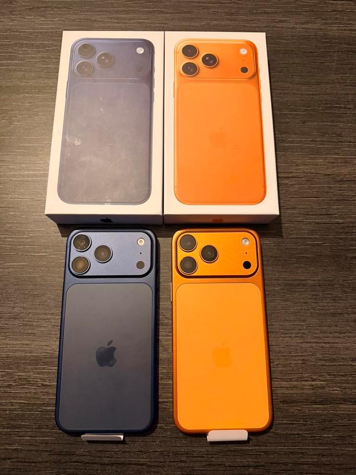 Iphone 17 pro max 2 To bleu, Télécoms, Téléphonie mobile | Apple iPhone, Comme neuf, Bleu, Enlèvement ou Envoi