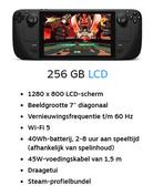 Steam deck 256 gb + 128 gb micro SD kaart, Consoles de jeu & Jeux vidéo, Consoles de jeu | Autre, Enlèvement, Comme neuf