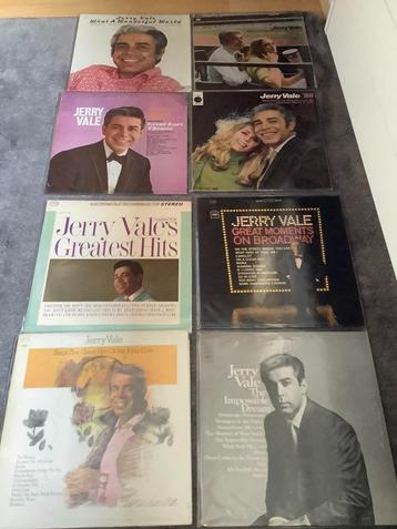 16 lp's te koop van de Amerikaanse crooner Jerry Vale,  beschikbaar voor biedingen