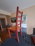 lot de 4 chaises, Huis en Inrichting, Stoelen, Ophalen, Gebruikt, Vier, Rood