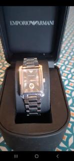 Dameshorloge Emporio Armani, Handtassen en Accessoires, Ophalen, Zo goed als nieuw, Zilver