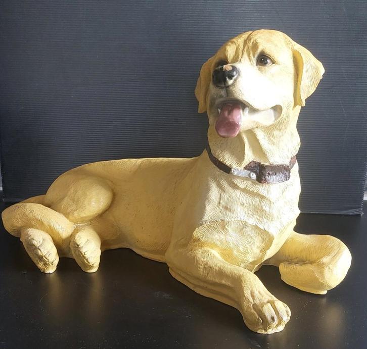 Beeld van een Labrador Retriever, Verzamelen, Beelden en Beeldjes, Gebruikt, Dier, Ophalen of Verzenden