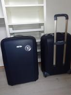 2 grote reiskoffers, Handtassen en Accessoires, Koffers, Hard kunststof, Wieltjes, Zo goed als nieuw, Ophalen