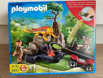 Playmobil 4847 - Détecteur de métaux & chasseurs de trésors beschikbaar voor biedingen