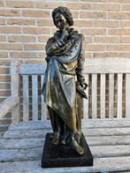 BRONS lUDWIG VAN BEETHOVEN 70 CM HOOG DUS GEEN KLEINTJE!, Ophalen of Verzenden, Brons