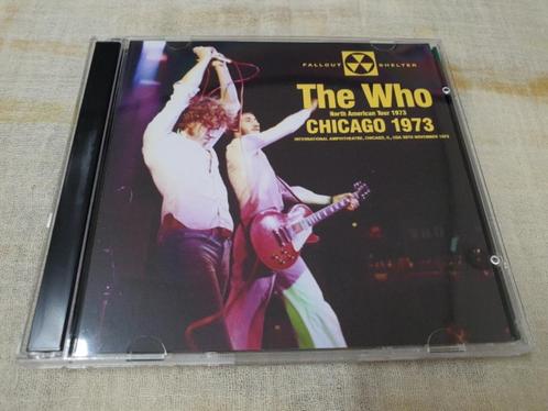 2 CD's The WHO - Live in Chicago 1973, Cd's en Dvd's, Cd's | Rock, Nieuw in verpakking, Poprock, Verzenden