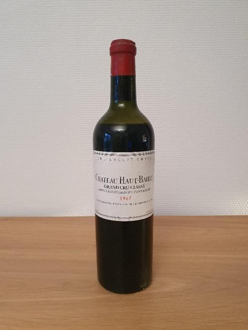 CHATEAU HAUT-BAILLY Grand Cru Classé - 1967 - Graves - 75 cl, Collections, Vins, Neuf, Vin rouge, France, Enlèvement ou Envoi