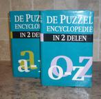 2-DELIGE PUZZELENCYCLOPEDIE, Hobby en Vrije tijd, Denksport en Puzzels, Gebruikt, Ophalen of Verzenden, Puzzelboek