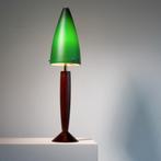 Lampe de bureau / verre Vianne - post moderne, Enlèvement ou Envoi, Comme neuf, Autres matériaux, 50 à 75 cm