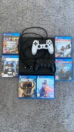 Ps4 slim, 2 controllers met 6 games, Games en Spelcomputers, 2 spelers, Ophalen, Gebruikt