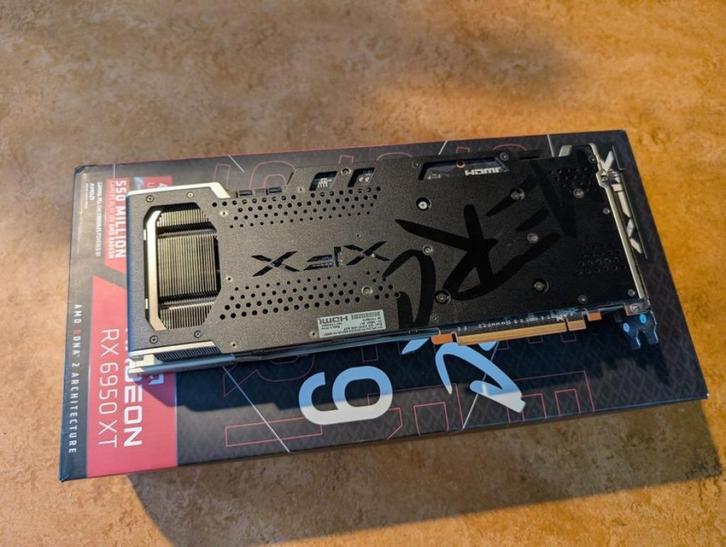 XFX RX 6950 XT | Black edition 16 GB, Computers en Software, Videokaarten, Zo goed als nieuw, AMD, PCI-Express 4.0, GDDR6, HDMI