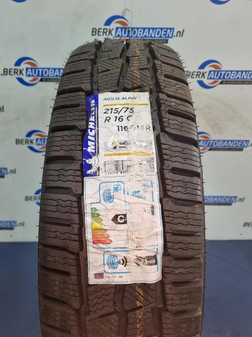2x Michelin Agilis Alpin (NIEUW) 215/75 R16C 116/114R 215/75, Auto-onderdelen, Banden en Velgen, Band(en), Winterbanden, 16 inch