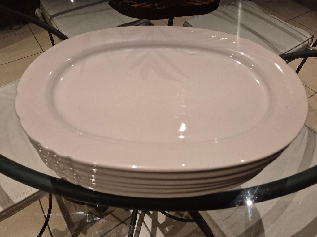 6 Assiettes de restauration, Enlèvement, Utilisé