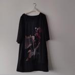 Zwarte jurk, Kleding | Dames, Maat 42/44 (L), Ophalen of Verzenden, Zo goed als nieuw, Knielengte