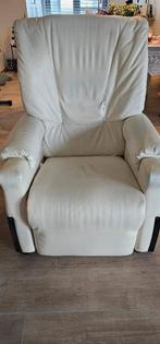 Relaxzetel elektrisch, Enlèvement, Kunstleder beige