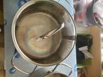 Kookpotten, Huis en Inrichting, Ophalen, Inox, Pannenset, Zo goed als nieuw
