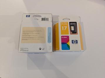 HP Inkjet 17 Tri-Colour inktcartridges  2 stuks beschikbaar voor biedingen
