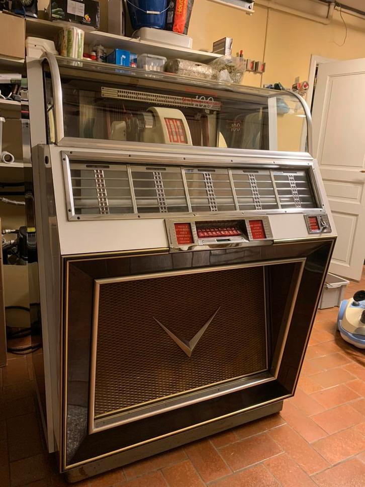 Seeburg m100a, Verzamelen, Automaten | Jukeboxen, Gebruikt, Seeburg, Voor 1950, Ophalen