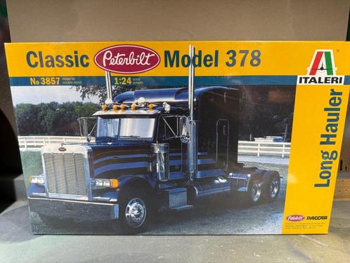 Italeri Peterbilt Model 378 Classic, Hobby en Vrije tijd, Modelbouw | Auto's en Voertuigen, Nieuw, Truck, Groter dan 1:32, Italeri
