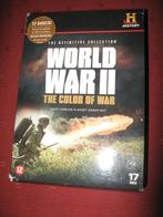 DVD box World War II The color of war, Ophalen, Gebruikt, Oorlog of Misdaad, Boxset