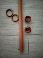 Barre de tenture, Ophalen, Gebruikt, Bruin, 200 cm of meer