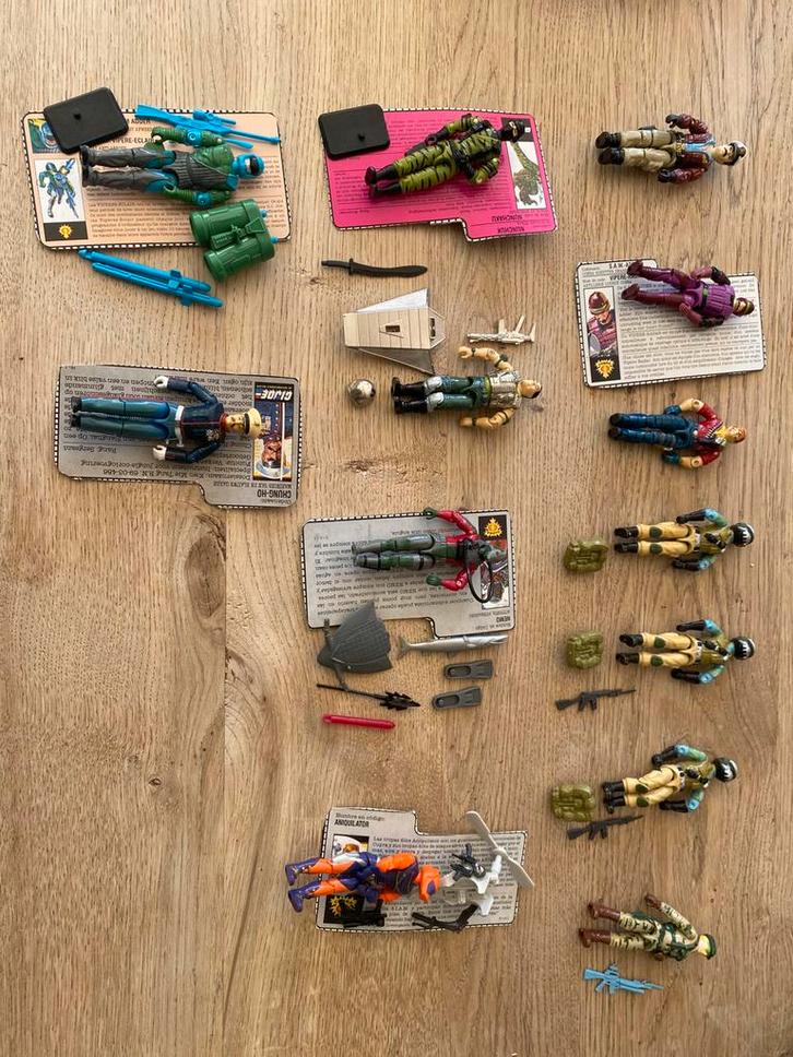 Groot lot Gi Joe, Verzamelen, Poppetjes en Figuurtjes, Gebruikt, Ophalen of Verzenden