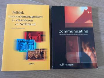Studieboeken: Communicatie en Politiek beschikbaar voor biedingen