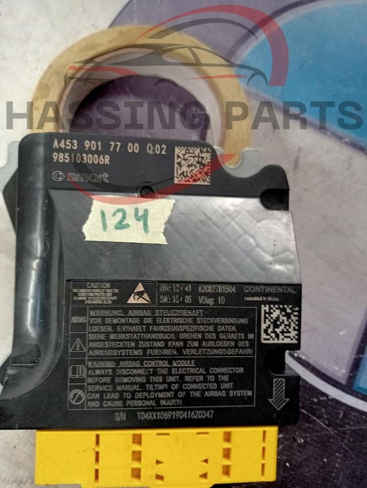 Airbag Module Smart Forfour artikelnummer 985103006R, Auto-onderdelen, Elektronica en Kabels, Smart, Gebruikt, Ophalen of Verzenden