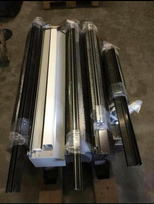 Overschot nieuwe opbouw rolluiken rolluik handbediend, Doe-het-zelf en Bouw, Rolluiken, Grijs, Ophalen