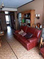 Salon en cuir  château  d axe, Enlèvement, Comme neuf