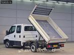 Iveco Daily 35S16 Driezijdige Automaat Kipper Dubbel Cabine, Auto's, Automaat, Stof, Gebruikt, Euro 6