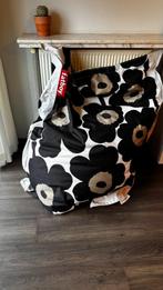 Zitzak FATBOY met print Marimekko, Ophalen, Gebruikt, Zwart, Zitzak