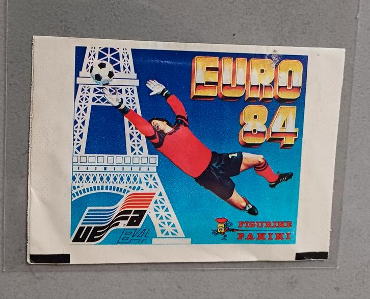 Panini Euro 84 zakje/pochette Edition Suchard MEGARARE, Collections, Autocollants, Enlèvement ou Envoi
